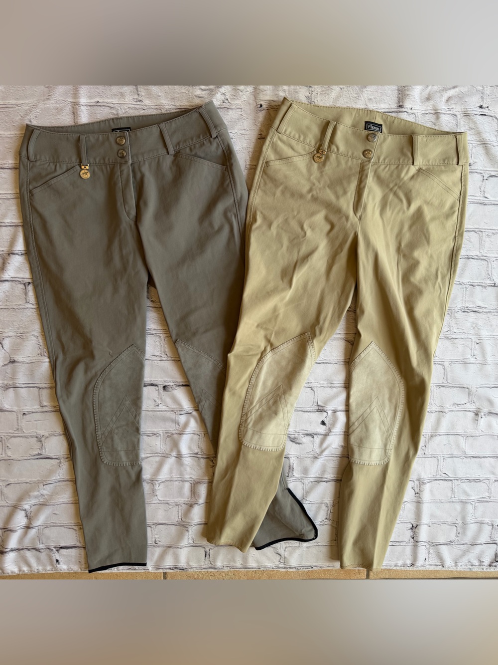 Pikeur Womens Breeches Lot Of 2 Size 30L EUC
Tan Gray High Rise Lightweight
